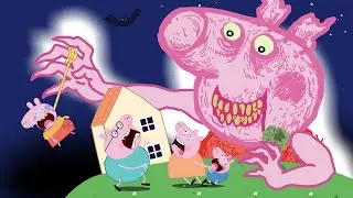 ZOMBIE APOCALYPSE, PEPPA SAVE IN THE CITY PIG?? | Peppa Pig Funny Animation