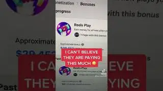 Facebook Reels Monetization Earnings Revealed 😳 #passiveincome #facebookreels #influencermarketing