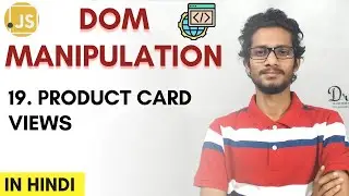 19. Product Listing Page |  Card View | Dom Manipulation | Vanilla Js