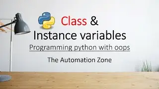 Class and Instance variables - Python OOPs tutorial 1