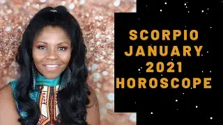[ENG/SPAN CC] SCORPIO JANUARY 2021 ASTROLOGY HOROSCOPE