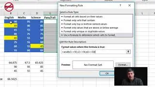 Excel: Using Formulas in Conditional Formatting