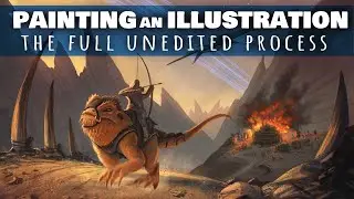 How I Make A Full Illustration - The Long Version