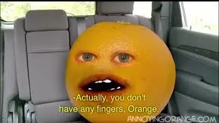 Annoying Orange Two Fingers