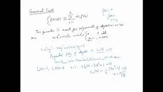 Numerical Integration - Gaussian-Legendre Quadrature