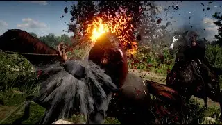 (PC) Red Dead Redemption 2 Funny and Brutal Combat Moments Vol. 6