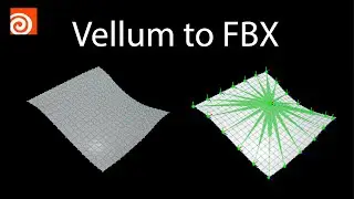 Vellum FBX | Simulation to Skeleton | Project Files