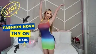 I feel so sexy OMG! Fashion Nova Summer 2023 Try On Haul! | Claudia Fijal