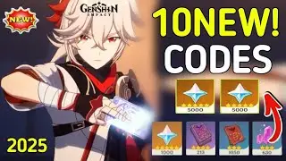 ⚠️ NEW ⚠️ GENSHIN IMPACT REDEEM CODES 2025 - GENSHIN IMPACT CODES JANUARY 2025