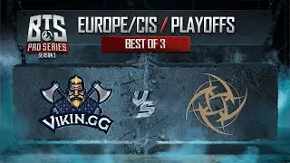 Vikin.gg vs NiP Game 1 - BTS Pro Series 3 Europe/CIS: Semifinals w/ KillerPigeon & Pajkatt