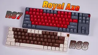 Đánh giá Royal AXE R68 & R87: 3 mode,  có núm, full phím,...