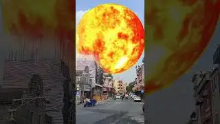 Sunset 🤯3D Special Effects 3D Animation #shorts #vfxhd