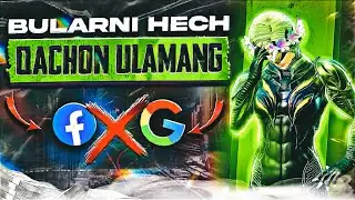 ‼️ BULARNI HECH QACHON ULAMANG | FACEBOOK VA GOOGLE HAQIDA PUBG MOBILE #pubgmobile #uzbeksila #pubg