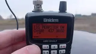 437.800 MHz - Слушаем радиообмен через репитер МКС сканером Uniden.