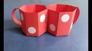 Чашка оригами из бумаги | Origami paper cup