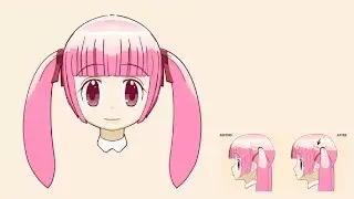 Blender3D Anime Model (Blender Internal + Freestyle)