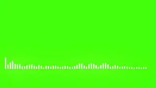 New green screen line audio spectrum | Green Screen Motion | OMER J GRAPHICS | OMER J STUDIO