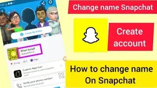 how to change name on Snapchat @JJSolution8