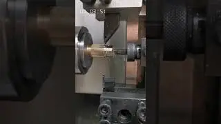 How to finish 3 brass workpieces in 9.47 seconds with a CNC lathe | CNC smartlathe