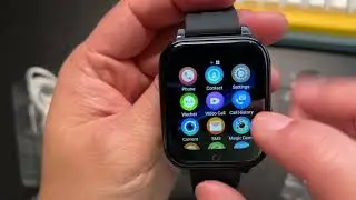 Unboxing OKYUK 4G SmartWatch  1.69'' Touch Screen Cell Phone with GPS Tracker