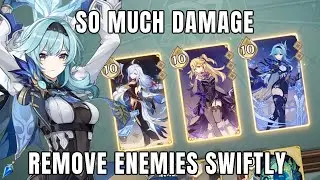 This Eula Deck Does TONS Of Damage In A Short Time! | Genshin TCG