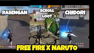 Free fire max X Naruto 🥷| Update Review📽️