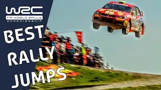 BEST RALLY JUMPS. Famous WRC Jumps: Fafe Jump, Colin's Crest with Novikov, Ogier, Meeke and more.