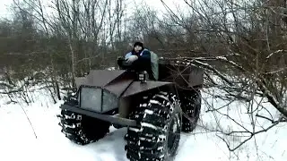 ИЩЕМ МЕСТО ПЕРЕПРАВЫ ЧЕРЕЗ РЕКУ//ВЕЗДЕХОД КАРАКАТ 