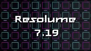 Resolume 7.19 Release Video