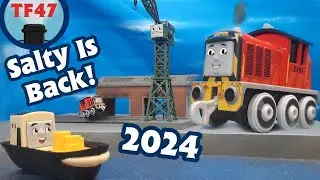 New Thomas AEG Push Along Salty 2024!! So Many Great Details! TF47 Model Review For Adults!