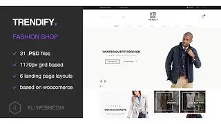 Trendify - Fashion eCommerce PSD template | Themeforest Website Templates and Themes