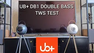 2X UB+ DB1 DOUBLE BASS TWS TEST "GREAT STEREO"