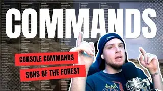 Sons of the Forest | How to Activate CONSOLE COMMANDS