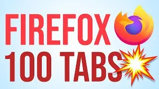 100 Tabs vs Mozilla Firefox - Ram Usage Test