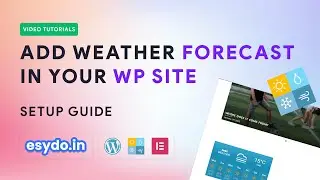 How to add Weather Forecast Widget in your WordPress Site || WordPress Tutorials for beginner