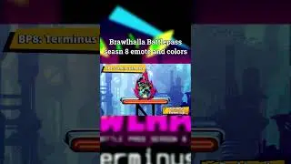 Brawlhalla battle Pass season 8 emotes and colors reveal #brawlhalla #brawlhallanewlegend