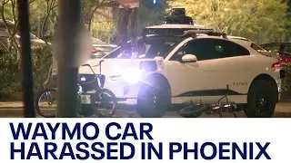 Arizona teens caught on camera harassing self-driving Waymo car