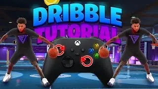 BEST BEGINNER HANDCAM DRIBBLE TUTORIAL IN NBA2K22 ( SEASON 9 ) + LEARN HOW TO GET OPEN IN NBA2K22!