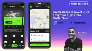 Simple hacks to covert UiUx designs on Figma into  FlutterFlow