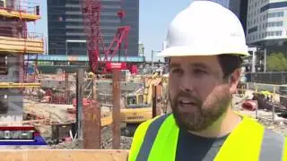 Во время строительных работ в Бостоне откопали остов старинного корабля