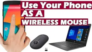 How To Use Mobile Phone As  Mouse For Laptop Or PC | Use Your Phone As  Mouse | Use Android As Mouse