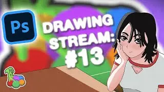 Character design drawing - stream #13