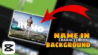 HOW TO ADD NAME INTO VIDEO BACKGROUND ☺️🥀 BACKNAME TUTORIAL 🥀💯