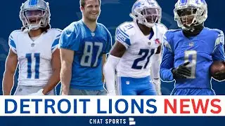 Today's Lions News: Sam LaPorta SIGNED! Jameson Williams DROPS, Tracy Walker Cleared + Kalif Raymond