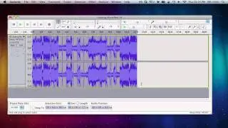 Reverse a Song in Audacity