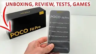 NEW FLAGSHIP 🔥 Poco F6 PRO HyperOS 1.0.3 - Unboxing, review, tests, games