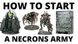 How to Start a Necrons Army in Warhammer 40K 10th Edition- Necron Beginner Guide to Start Collecting