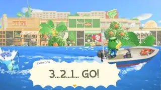 BEACH DAY Routine in Animal Crossing New Horizons | Popendo | ACNH 🏝️☀️