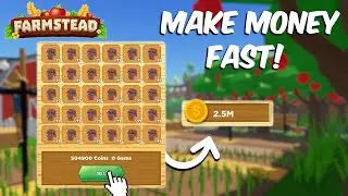 How To Make Money *FAST* | Farmstead (Roblox)