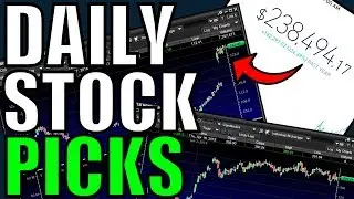 My Watchlist For Tomorrow – 700 COMPANIES HAVE EARNINGS – Stock Market This Week & Hot Stocks